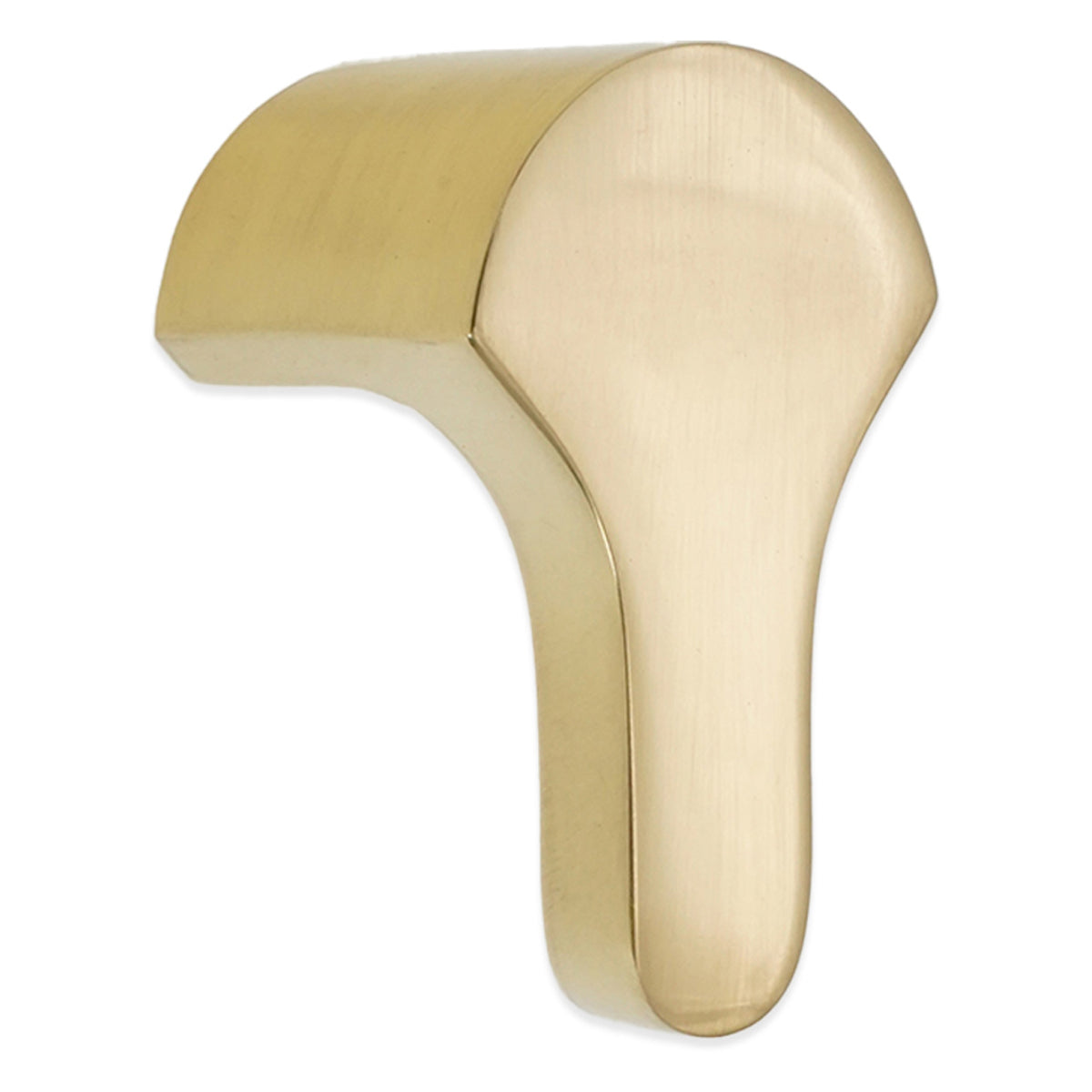 TULIP DROP PULL 50x30 PBR by Spira Brass