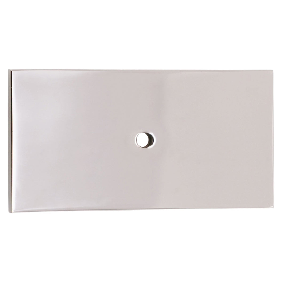 RECTANGLE BACKPLATE FOR CUPBOARD KNOBS 0.2x4x7.5 PNP by Spira Brass