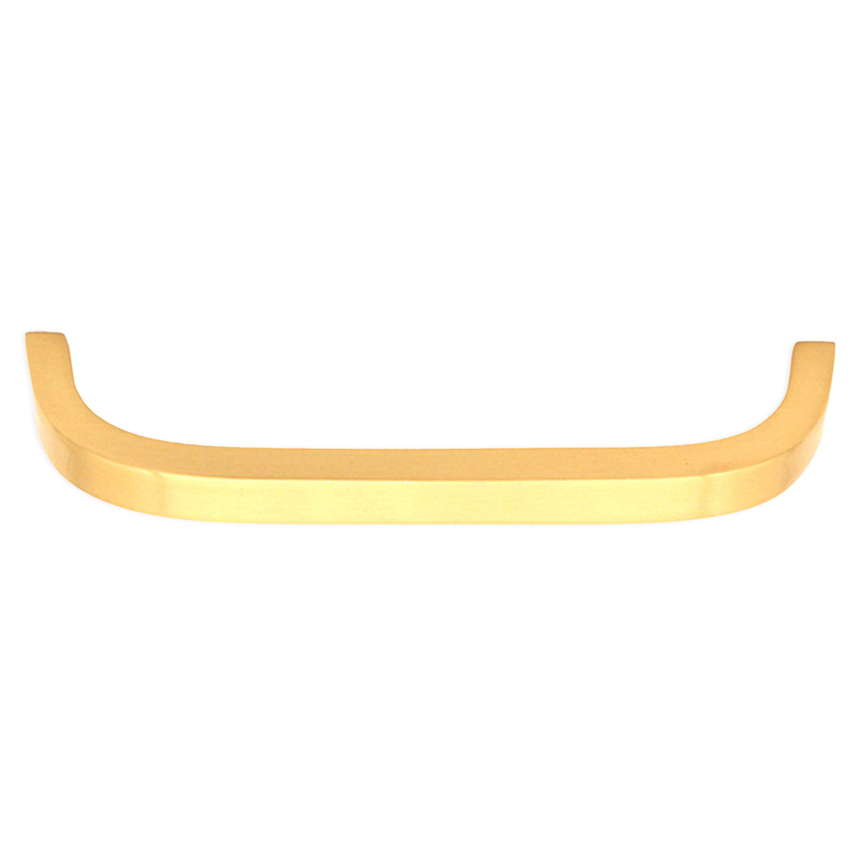 CURVE BAR CABINET HANDLE SMALL 135x25 SBR by Spira Brass