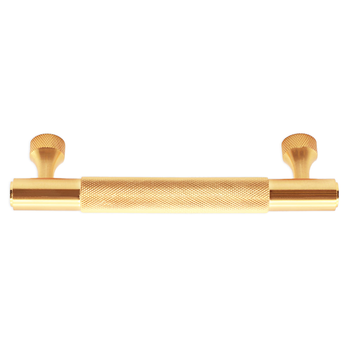 KNURLED BAR HANDLES MEDIUM 260x40x16 SBR by Spira Brass