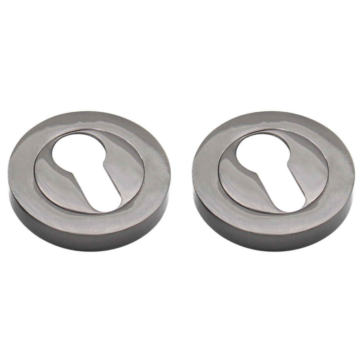 EURO PROFILE ESCUTCHEON 50x8x50 BKN by Spira Brass
