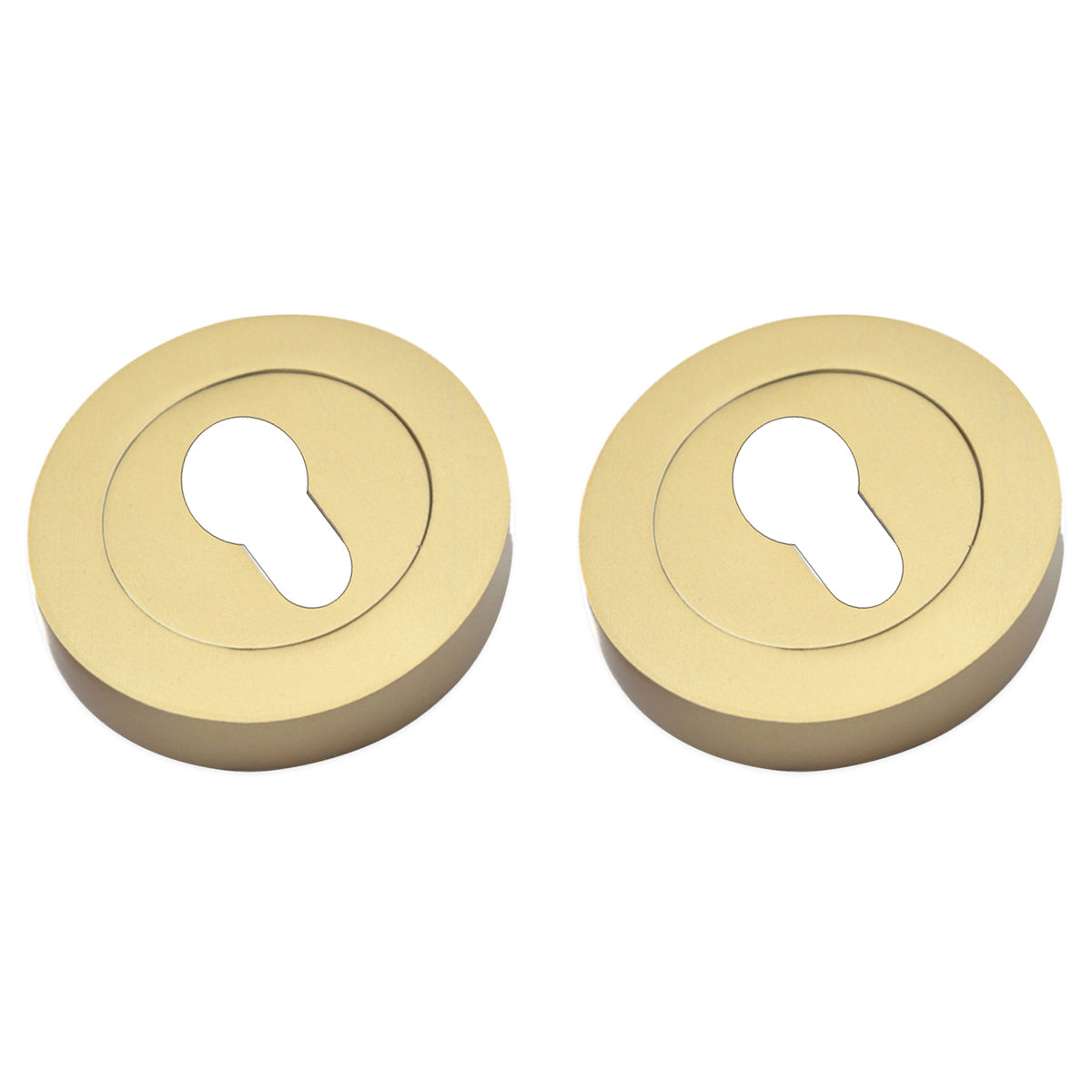 EURO PROFILE ESCUTCHEON 50x8x50 SBR by Spira Brass