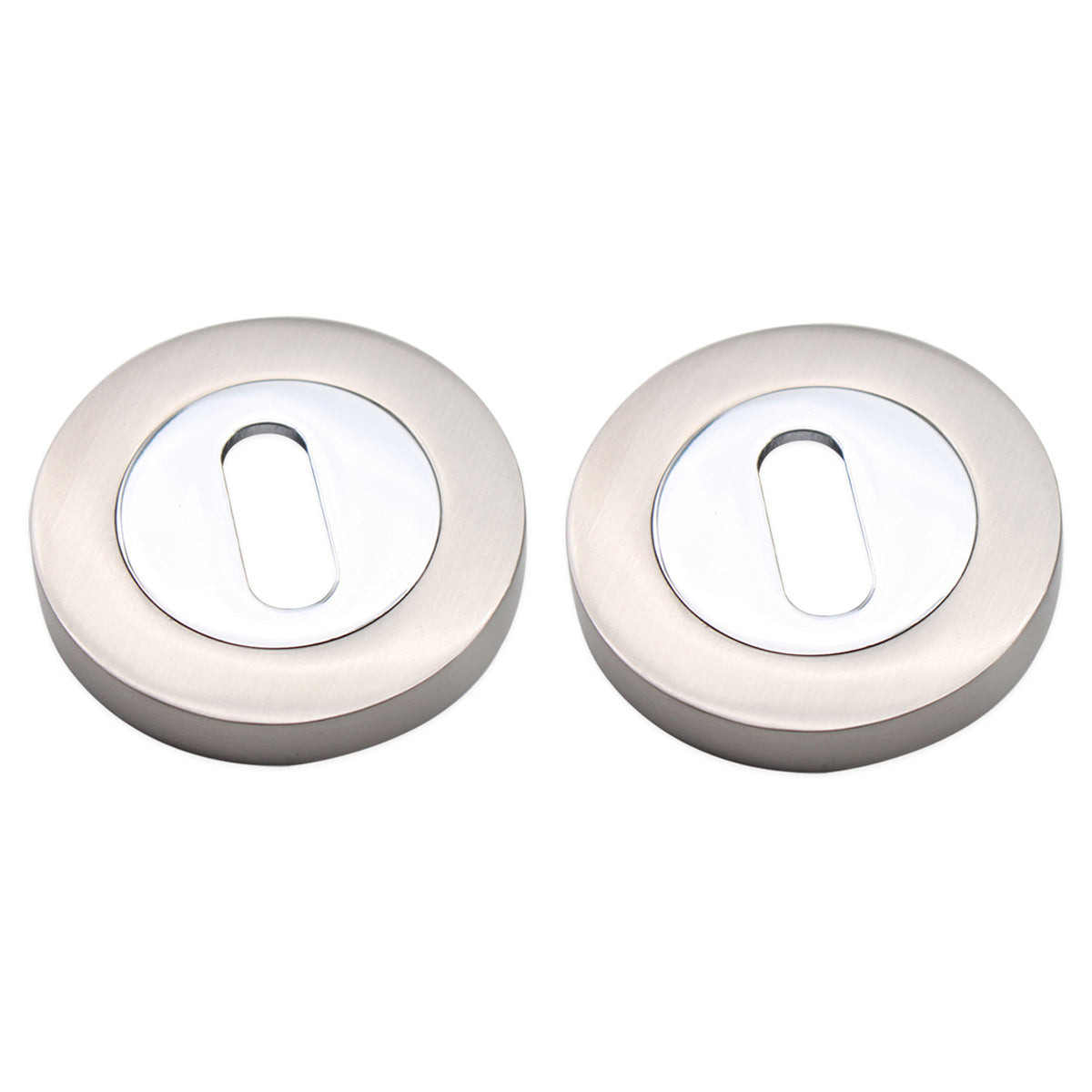 OVAL STANDARD ESCUTCHEON 50x8x50 DUAL by Spira Brass