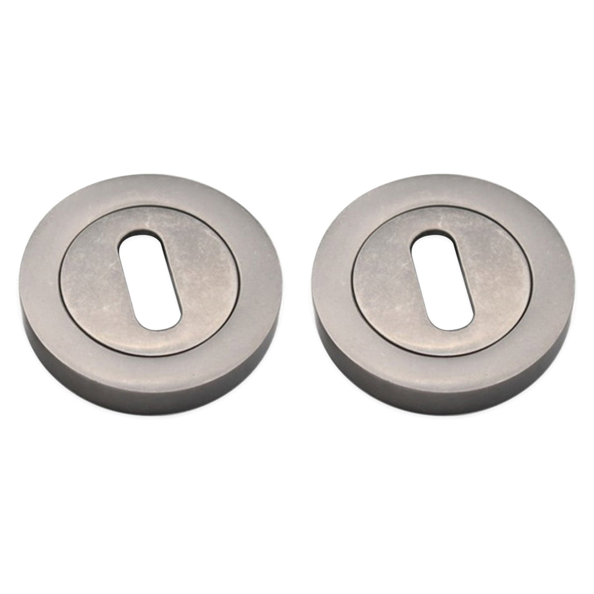 OVAL STANDARD ESCUTCHEON 50x8x50 PEW by Spira Brass