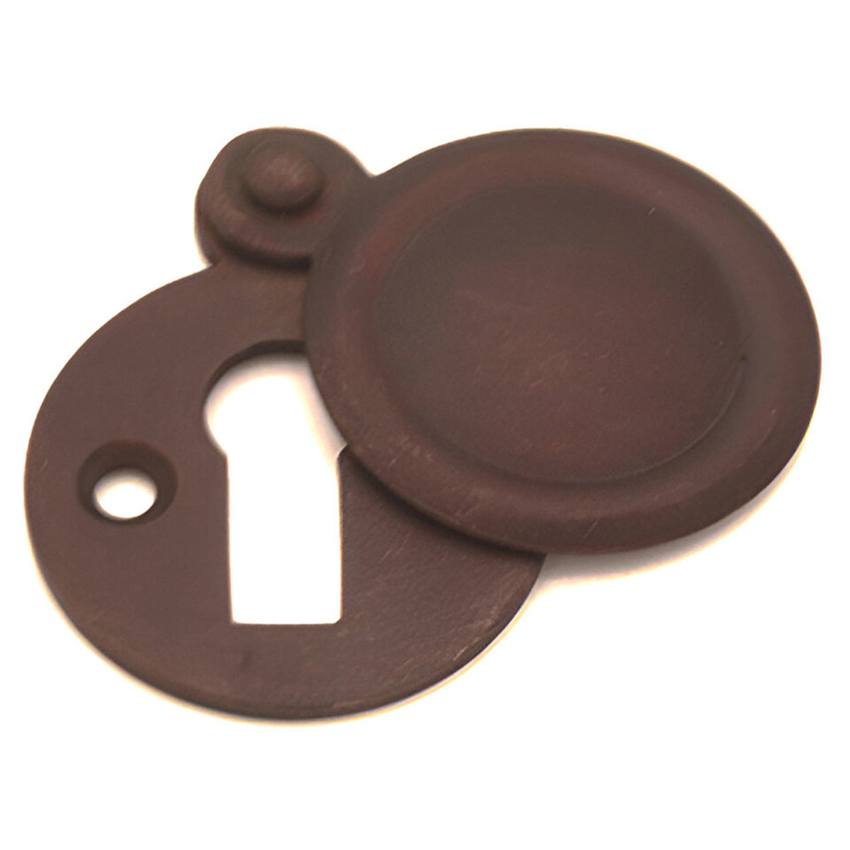 VICTORIAN KEY HOLE COVERED 34x34 AGBZ by Spira Brass