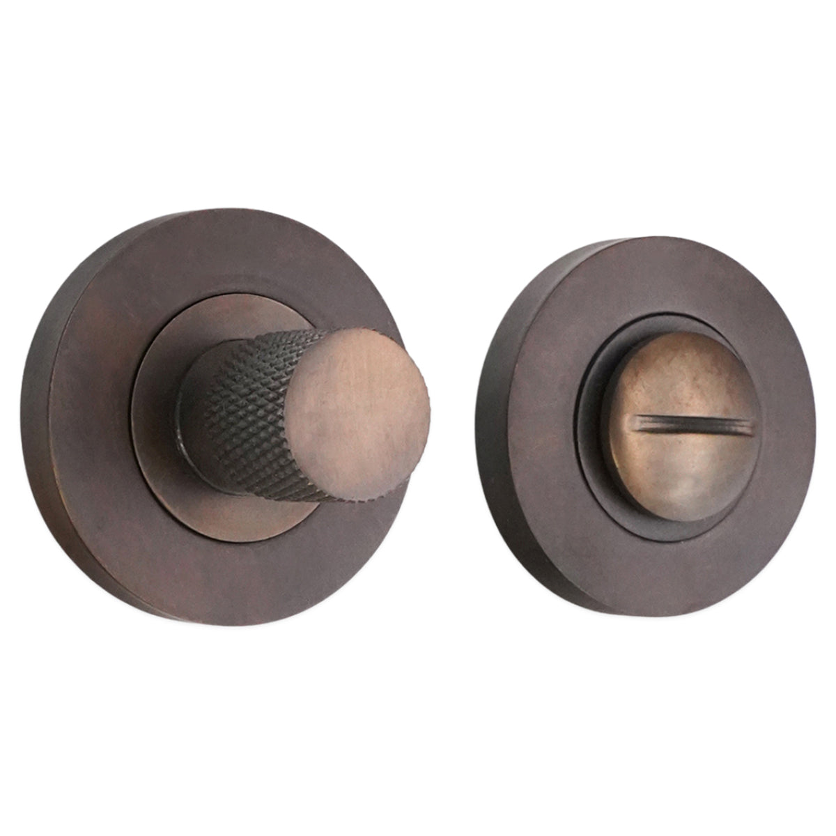 JEWEL KNURLMOND THUMB TURN & RELEASE 28x50x50 MAN by Spira Brass