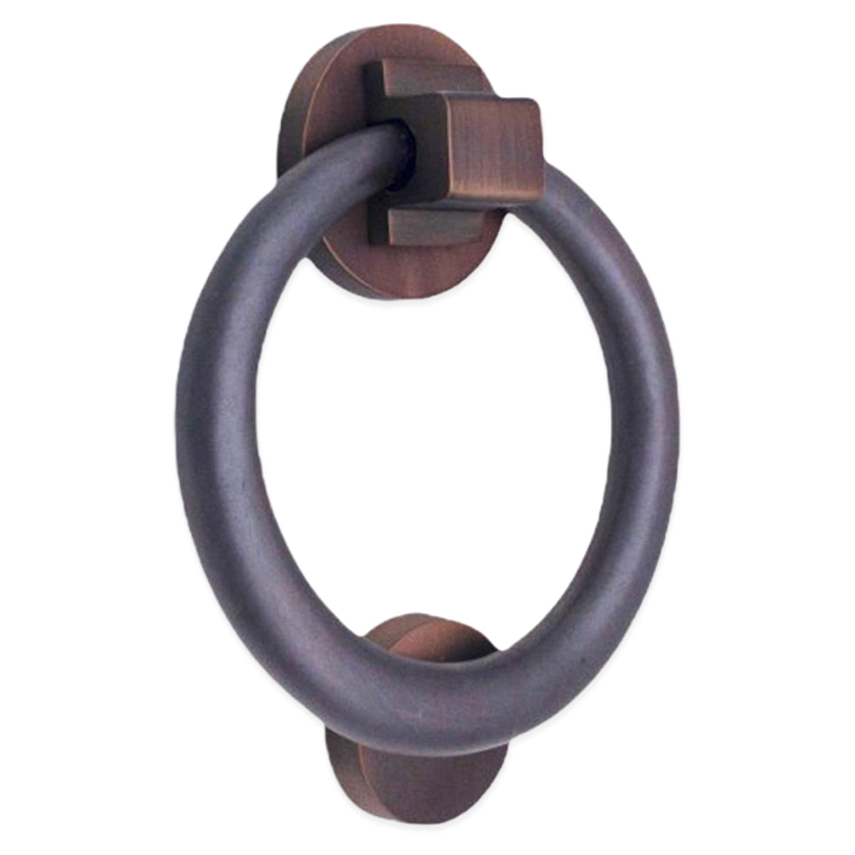 RING DOOR KNOCKER 120x110 AGBZ by Spira Brass