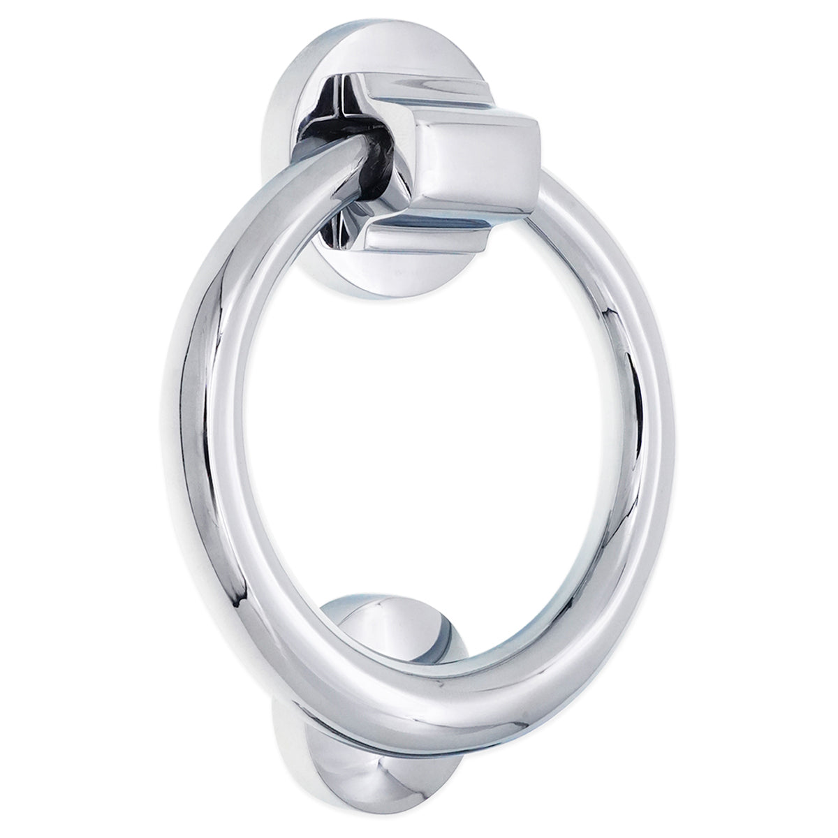 RING DOOR KNOCKER 120x110 PCP by Spira Brass