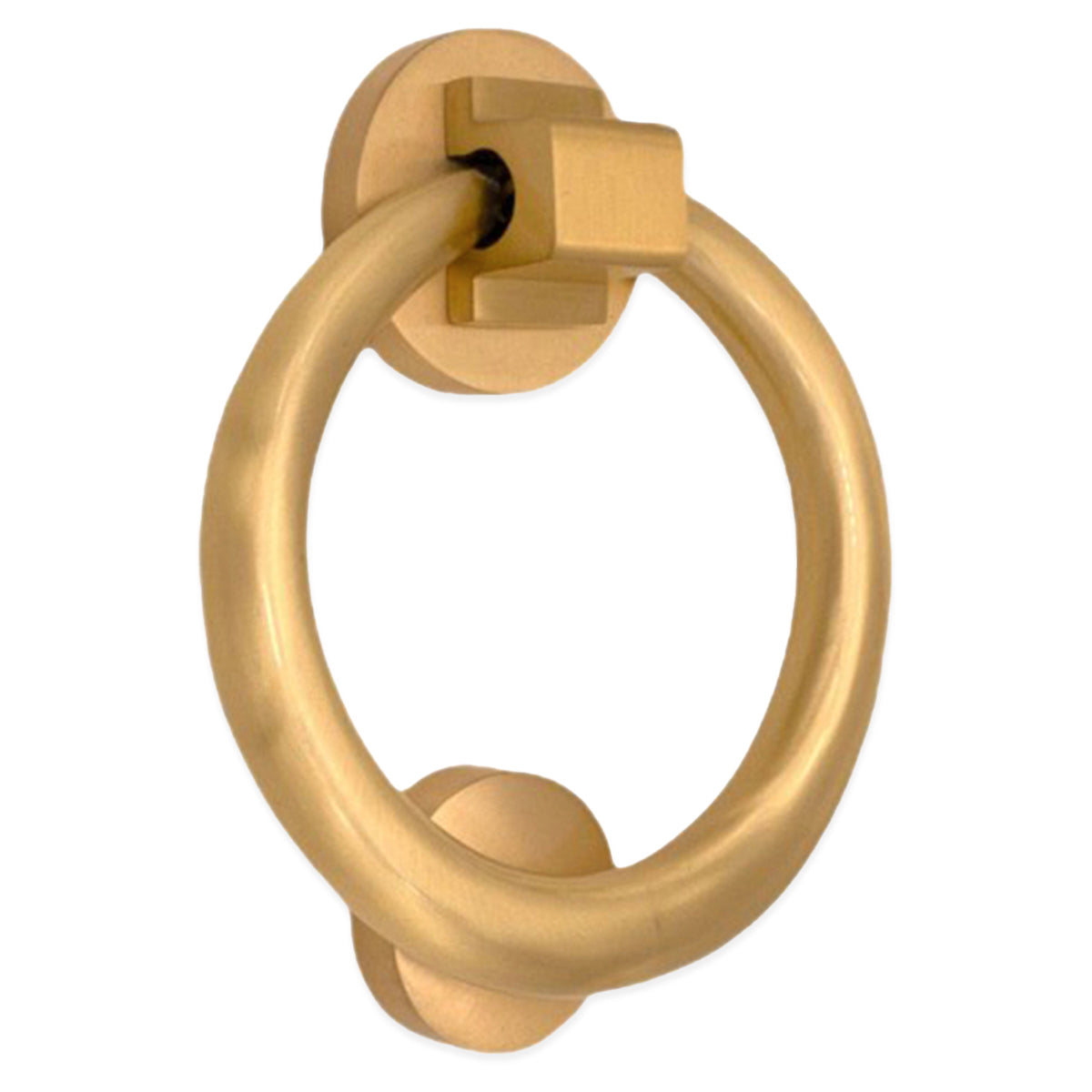RING DOOR KNOCKER 120x110 SBR by Spira Brass