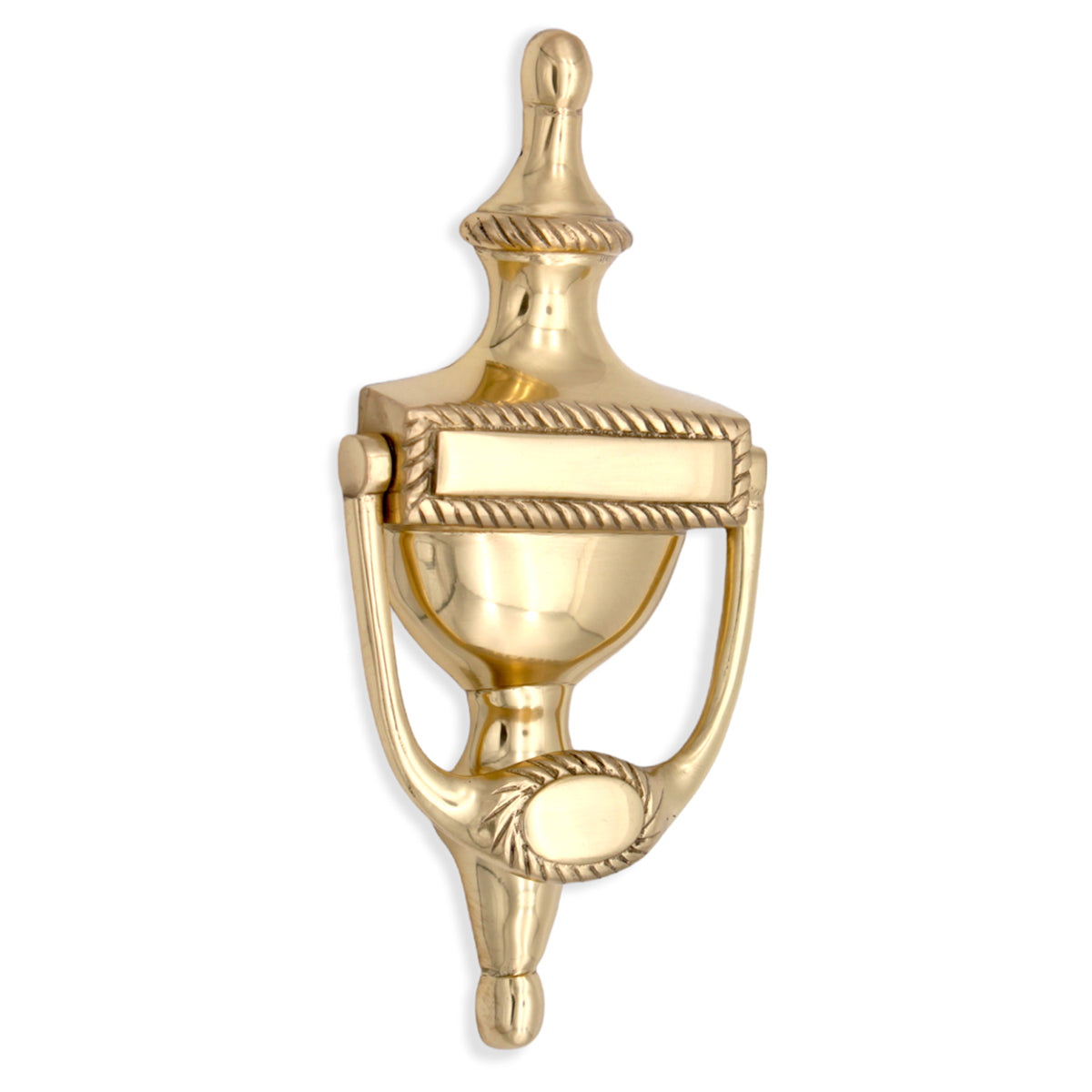 GEORGIAN DOOR KNOCKER 120x110 PBR by Spira Brass