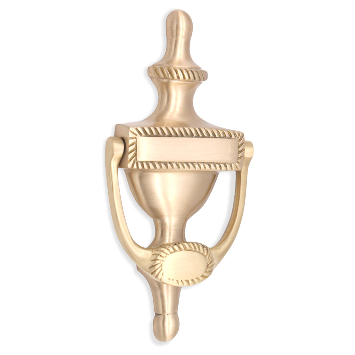 GEORGIAN DOOR KNOCKER 120x110 SBR by Spira Brass