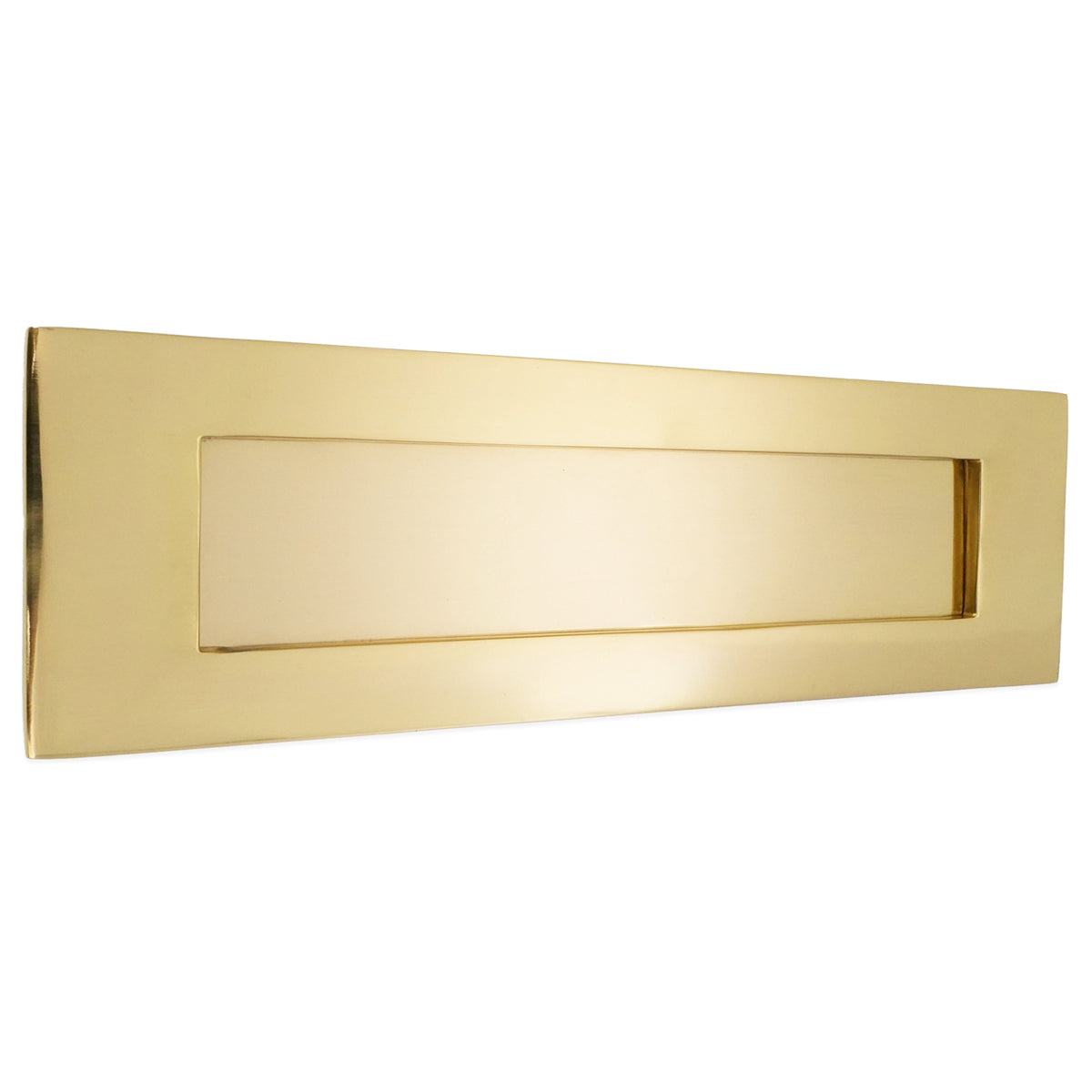 VICTORIAN LETTER PLATE 076x7x255 PBR by Spira Brass