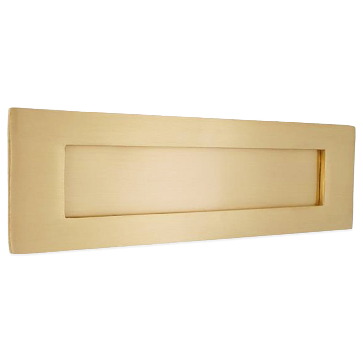 VICTORIAN LETTER PLATE 076x7x255 SBR by Spira Brass