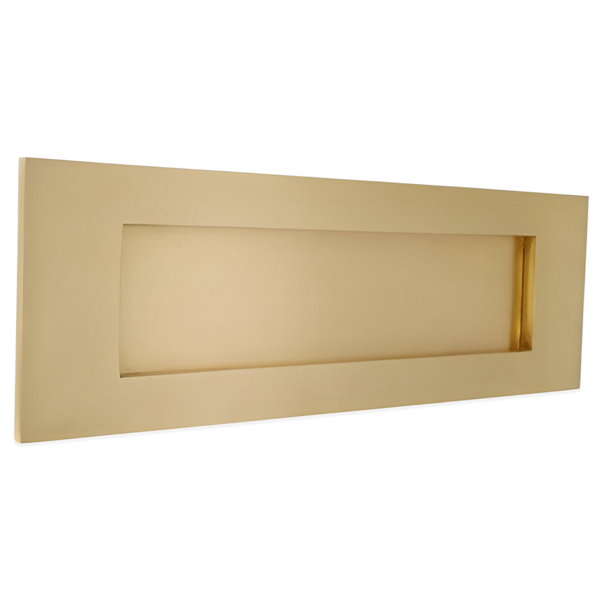 VICTORIAN LETTER PLATE 100x8x300 SBR by Spira Brass