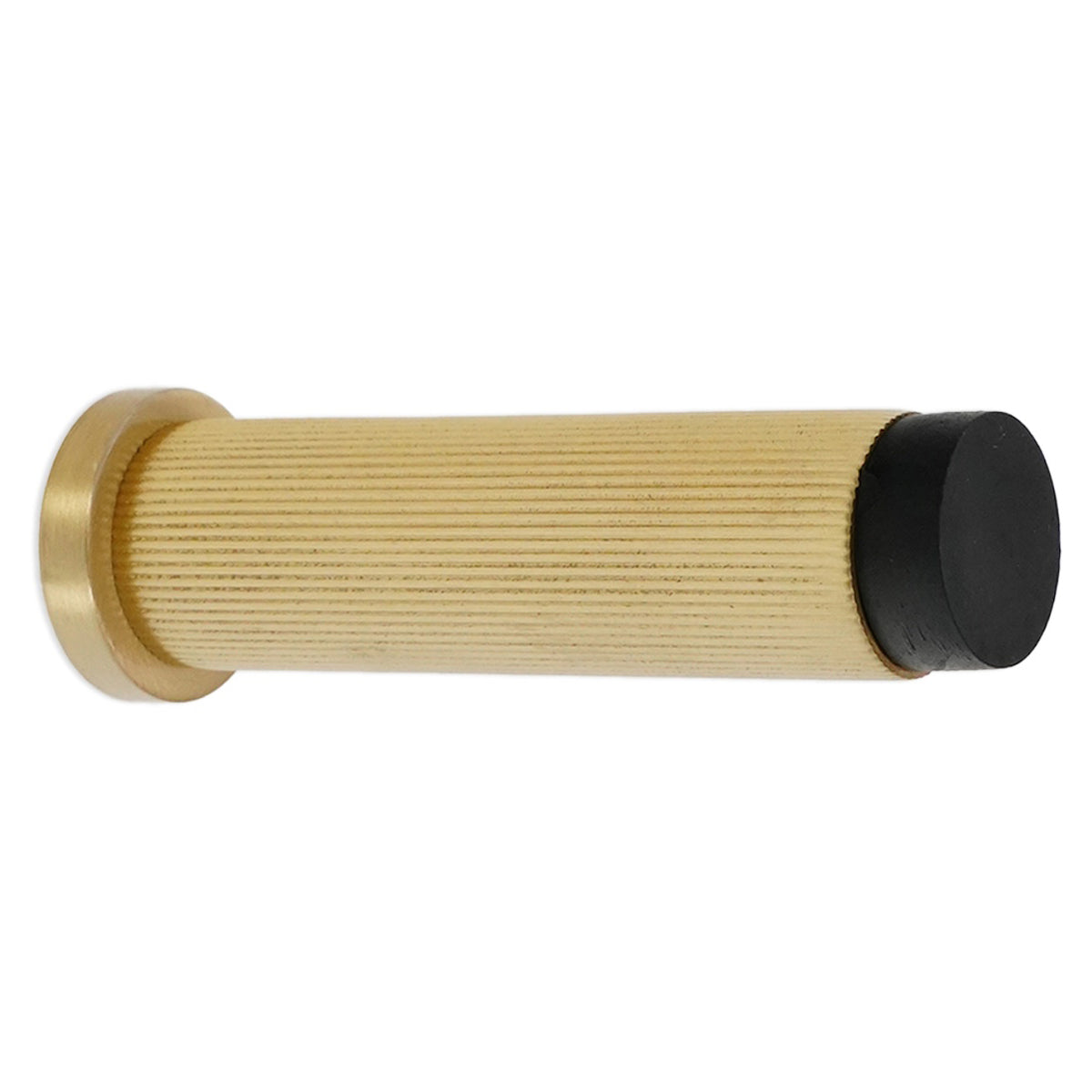 CONNAUGHT LINEAR DOOR STOPPER 25x25x78 SBR by Spira Brass