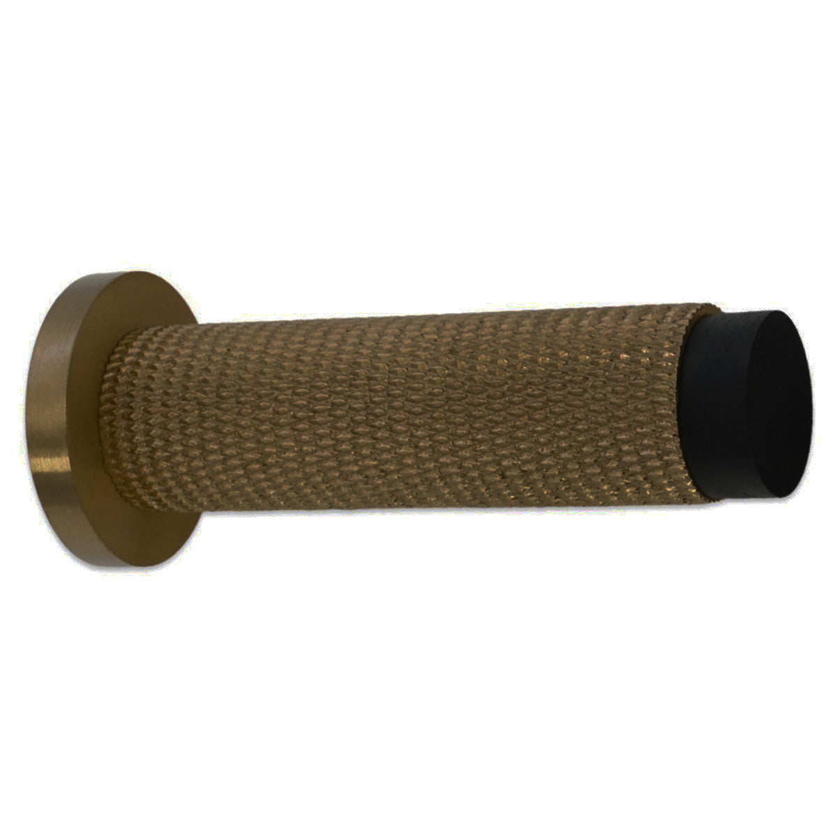 JEWEL KNURLMOND DOOR STOP 78x25x25 AGBR by Spira Brass