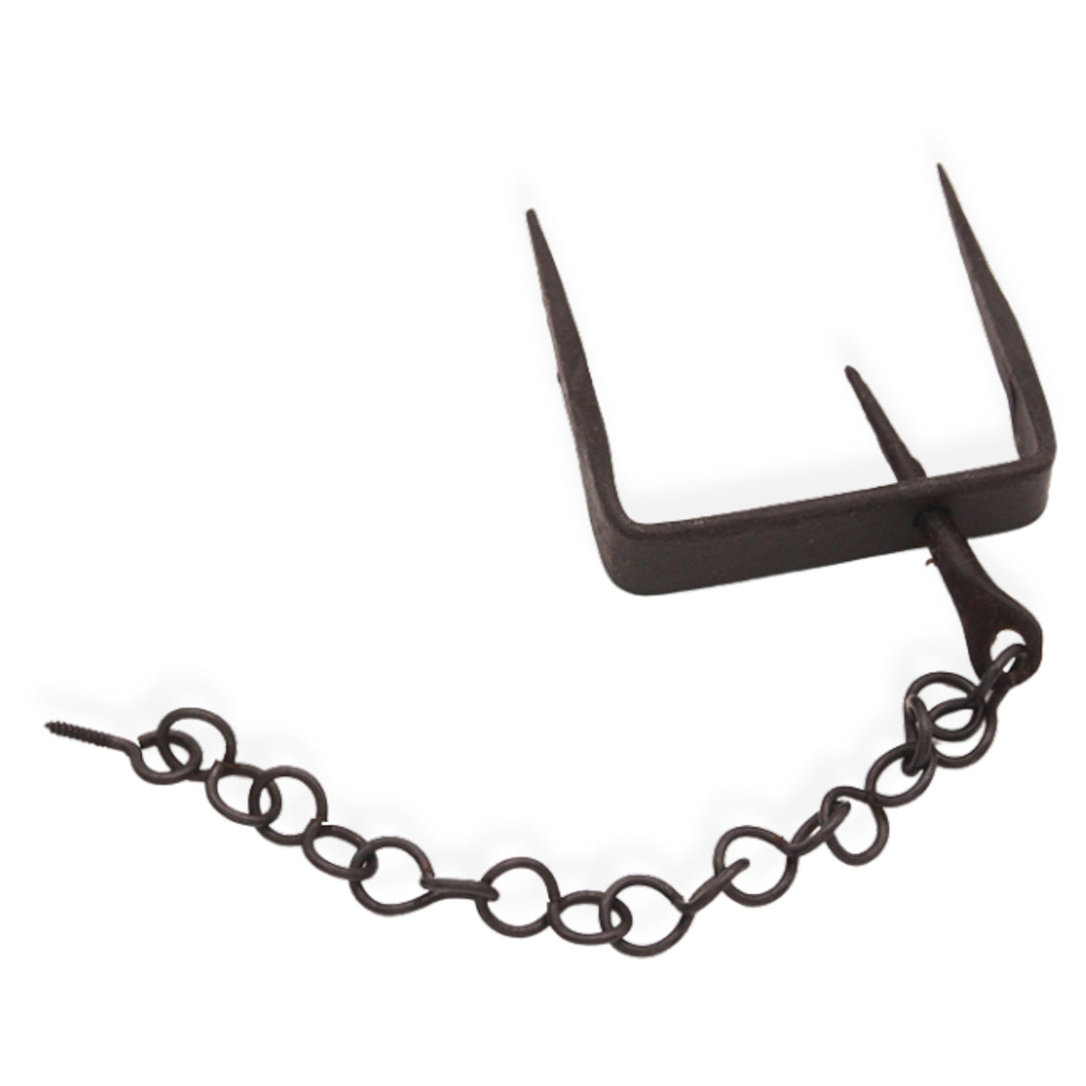 IRON LOCKING STAPLE PIN 50x50x BWX by Spira Brass