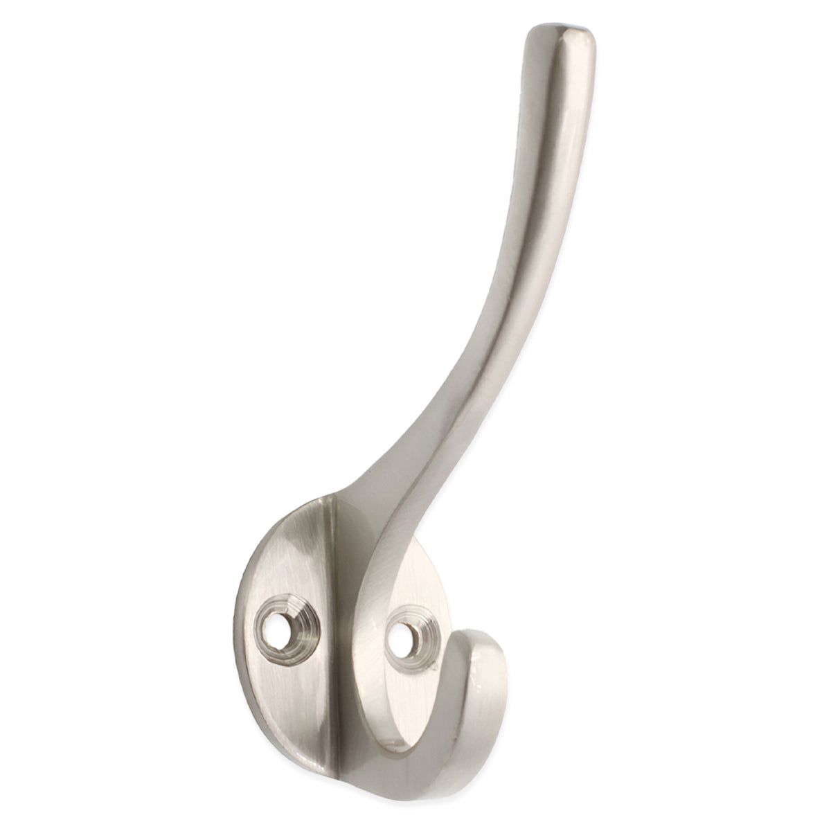 VICTORIAN COAT HOOK 115x55x28 SNP by Spira Brass