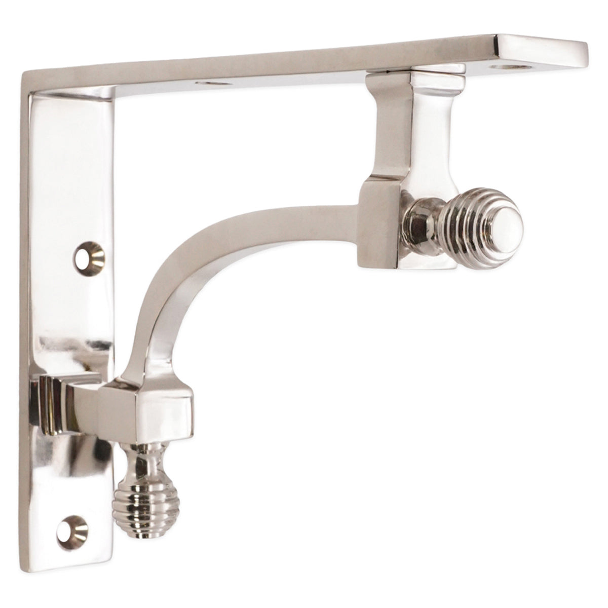 BEEHIVE SMALL SHELF BRACKET PR 25x120x160 PNP by Spira Brass