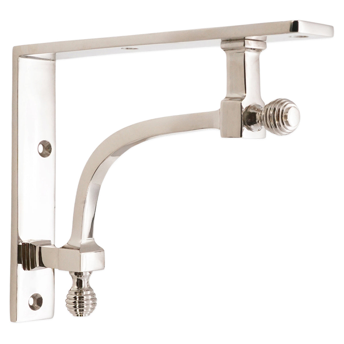 BEEHIVE MEDIUM SHELF BRACKET PR 25x140x182 PNP by Spira Brass
