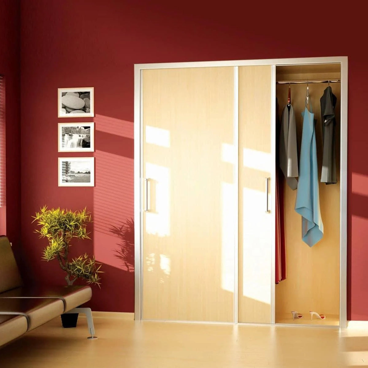 HORUS SLIDING DOOR 2DR 45KG NO TRACK by ROTHLEY BURN LTD