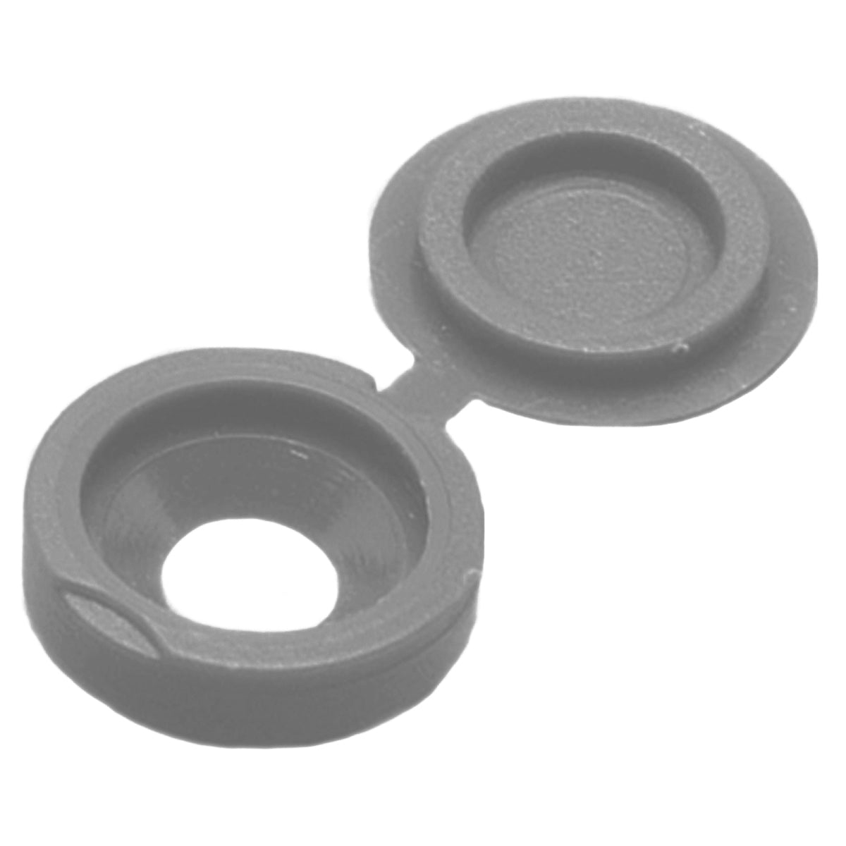 HINGED SCREW CAP SMALL 6-10 DOVE GREY BX1000