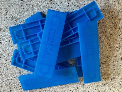 Flat Shim Packers 100x28x5mm Blue – Pack of 1000