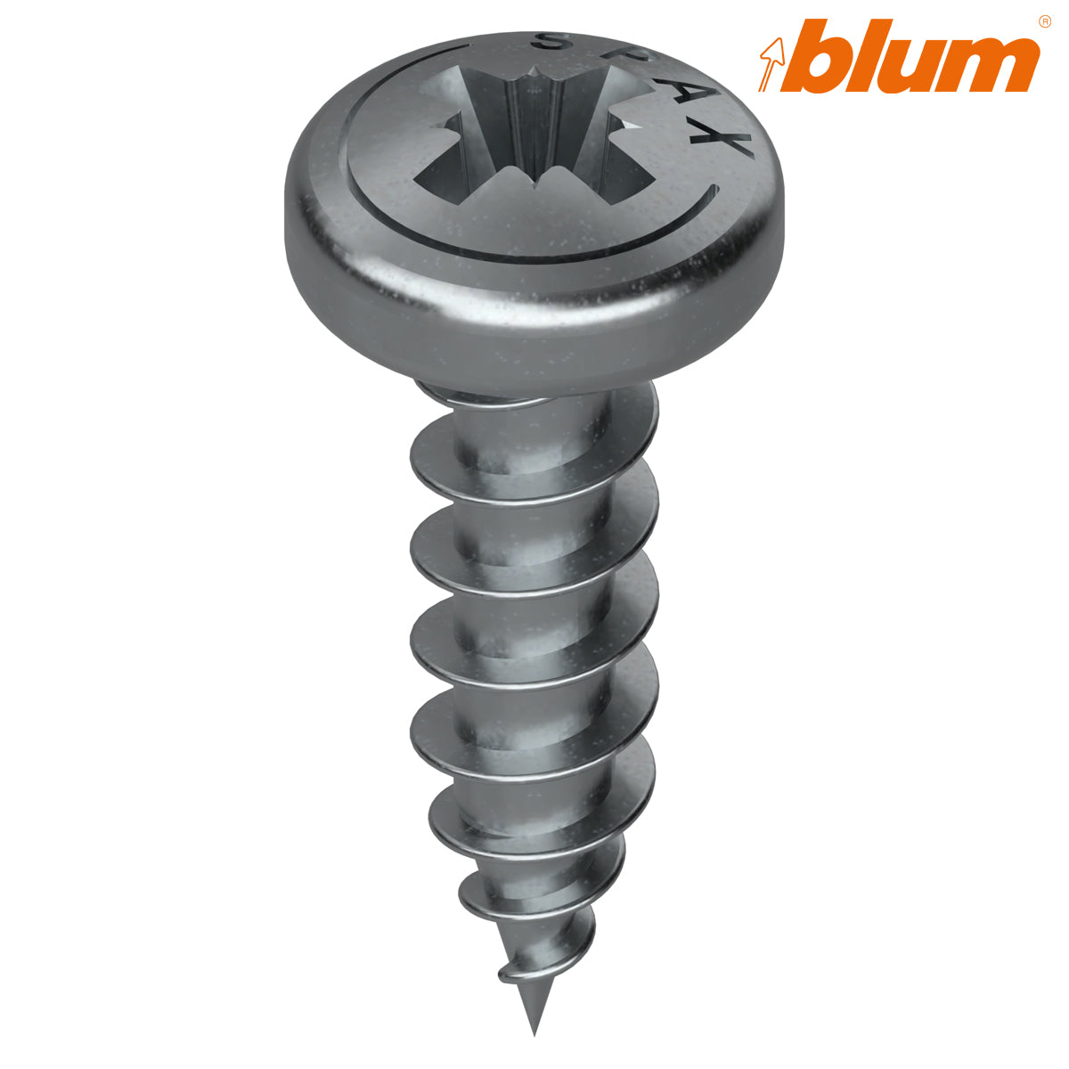 BLUM CHIPBOARD SCREW BUTTON HEAD D4x15 PZP