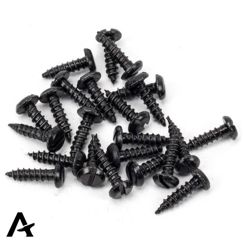 SCREW ROUNDHEAD 06x12.70 BLK x25 - 91156 by MARCHES (ANVIL) ARCHITECTURAL HARDWARE