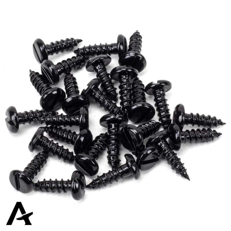SCREW ROUNDHEAD 08x12.70 BLK x25 - 91163 by MARCHES (ANVIL) ARCHITECTURAL HARDWARE