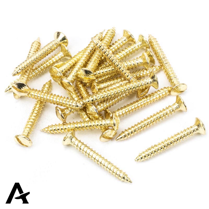 SCREW COUNTERSUNK RAISED HEAD 8x38.10 PBR x25 - 91268 by MARCHES (ANVIL) ARCHITECTURAL HARDWARE
