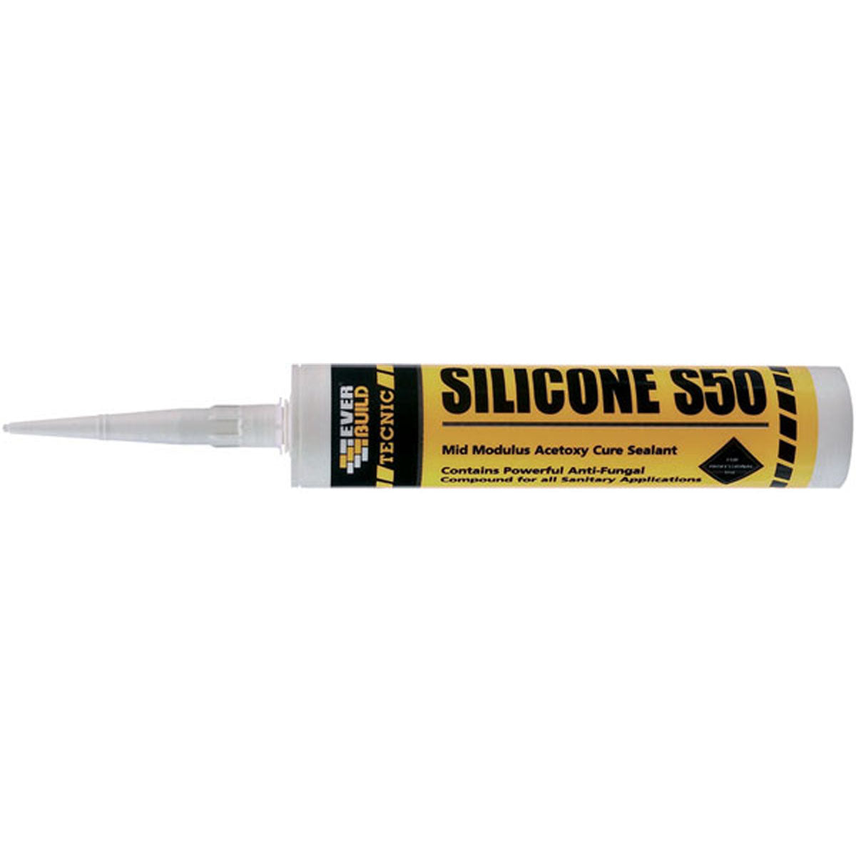 Everbuild Arbosil S50 High Modulus Silicone Sealant 310ml Jasmine