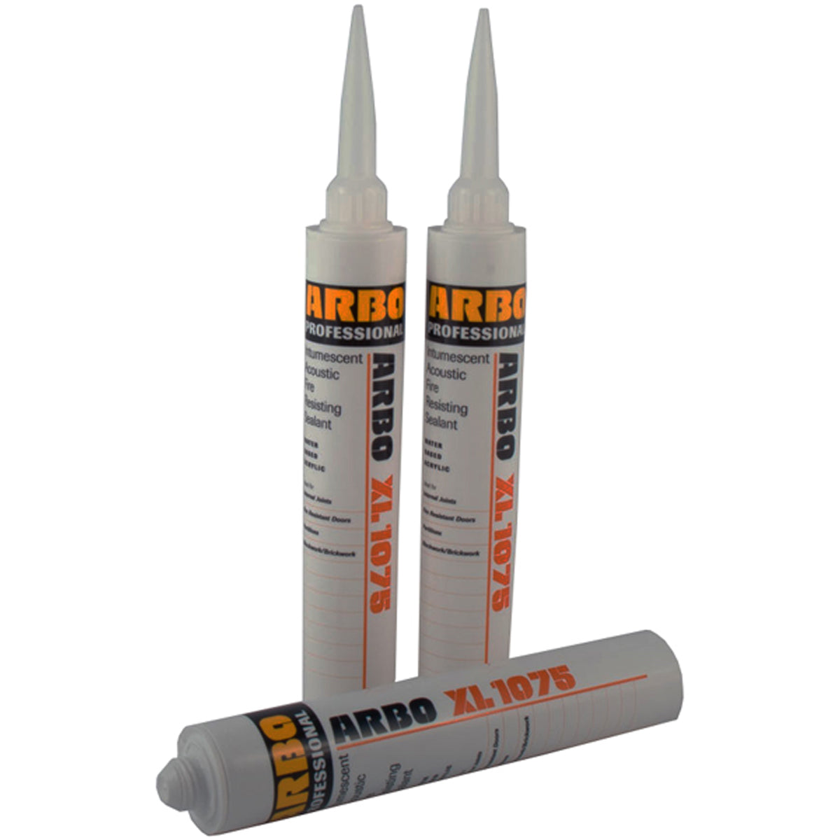 Arbo XL1075 Intumescent Acoustic Silicone Sealant 380ml