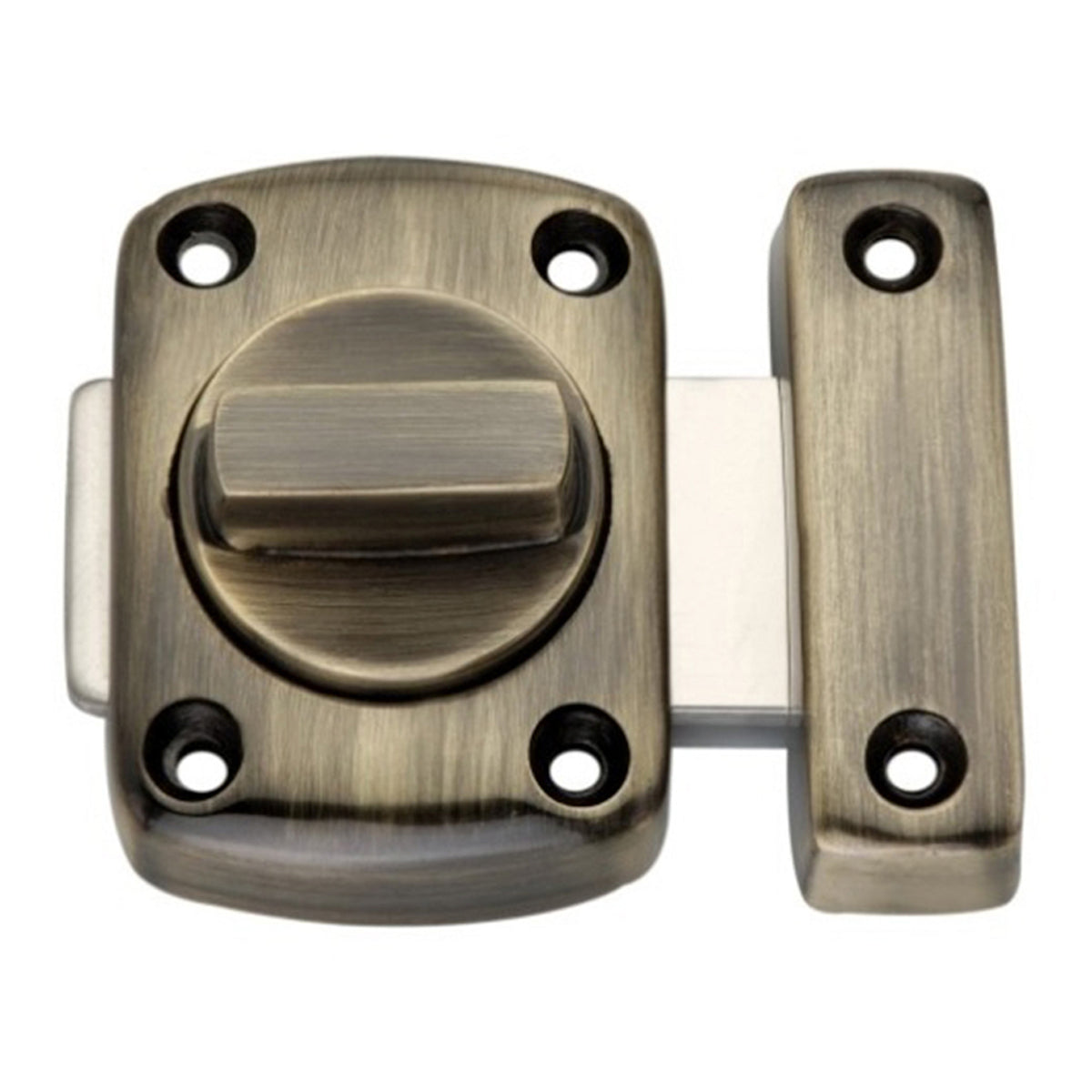 SIGMA BAHROOM LATCH SMALL 55x40 ABR by Spira Brass