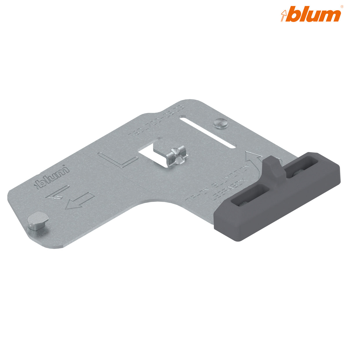 BLUM LEGRABOX/MOVENTO TIP-ON LATCH DGY LH by JULIUS BLUM UK LTD