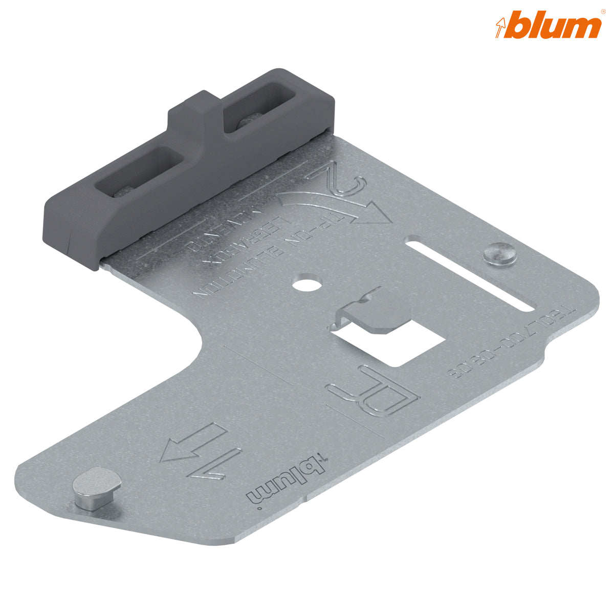 BLUM LEGRABOX/MOVENTO TIP-ON LATCH DGY RH by JULIUS BLUM UK LTD