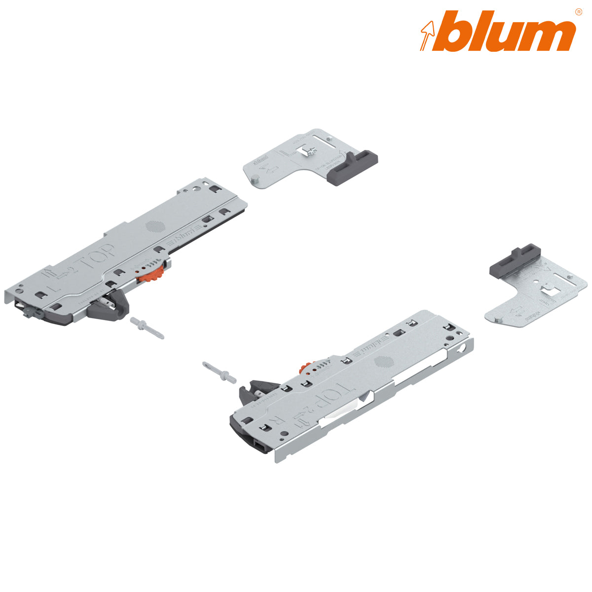 BLUM LEGRABOX/MOVENTO TIP-ON BLUMOTION UNIT L5 450-750 WHI PR