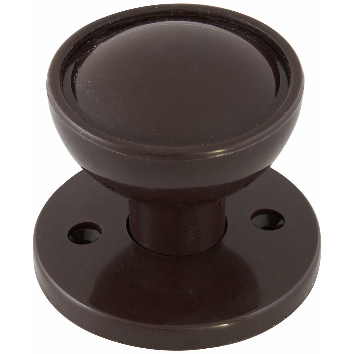 ECLIPSE PLASTIC RIM KNOB SET 51 BRN