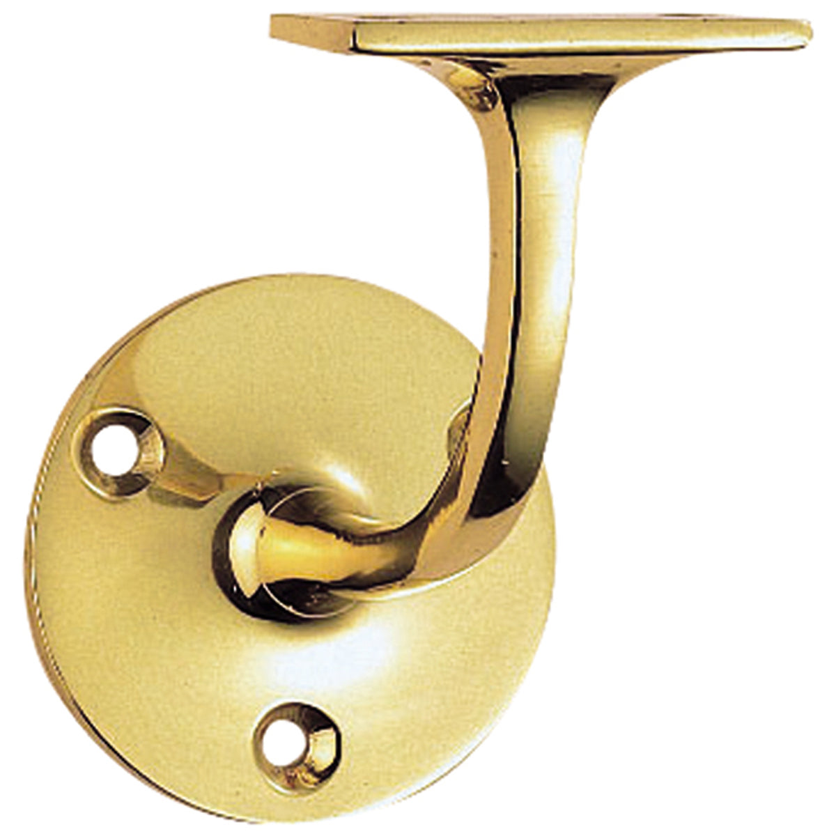CLAS HRAIL BRACKET LIGHT 87x55 PBR AA85 by CARLISLE BRASS