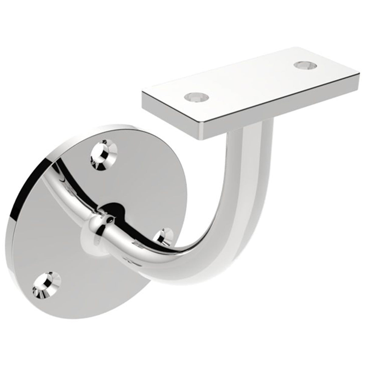 ESPEC HANDRAIL BRACKET D60x90 BSS HRB1000BSS/P85 by CARLISLE BRASS