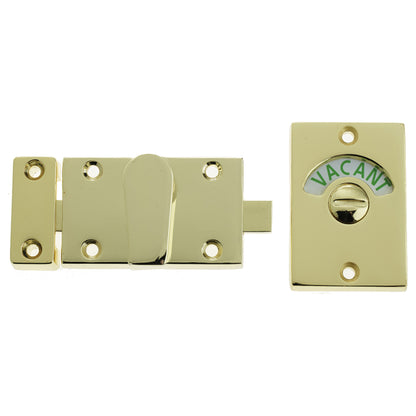 JEDO BATHROOM INDICATOR BOLT 61x42 PBR JV2662PVD