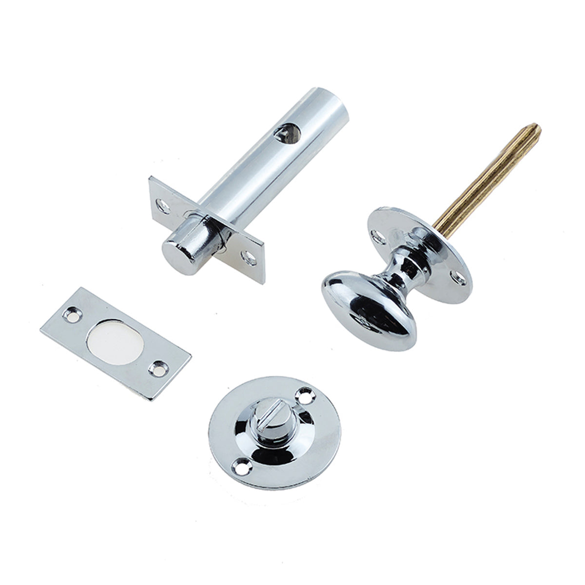 JEDO BATHROOM MORTICE BOLT 38BS D32 PCP JV2689PC