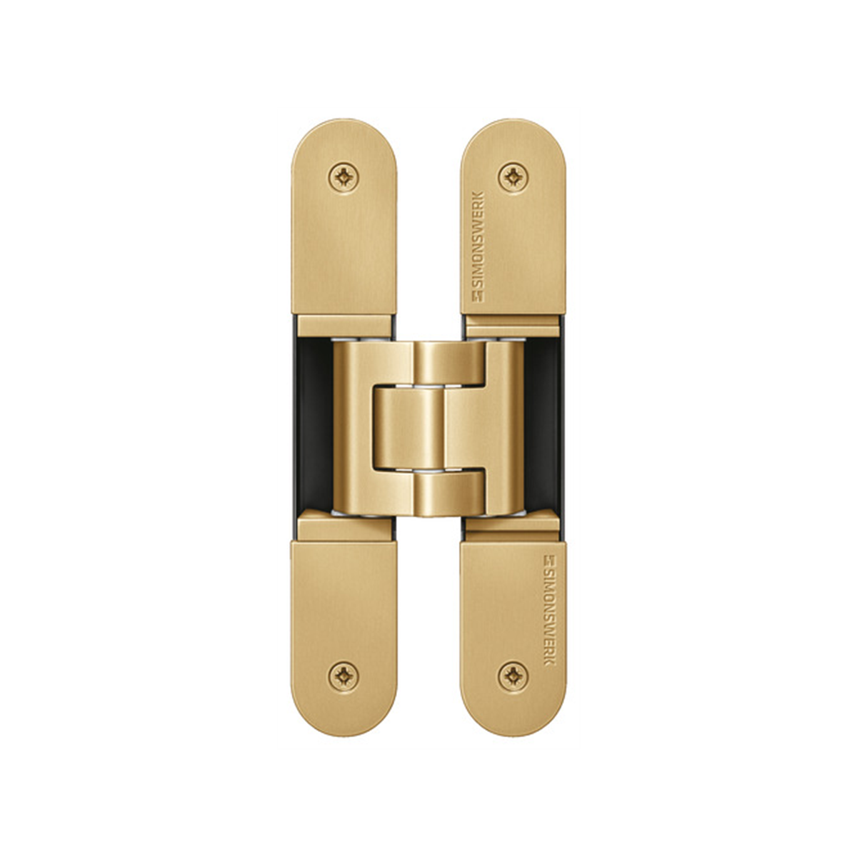 TECTUS TE340 3D HINGE 160x28 047 SATIN BRASS by SIMONSWERK UK LTD
