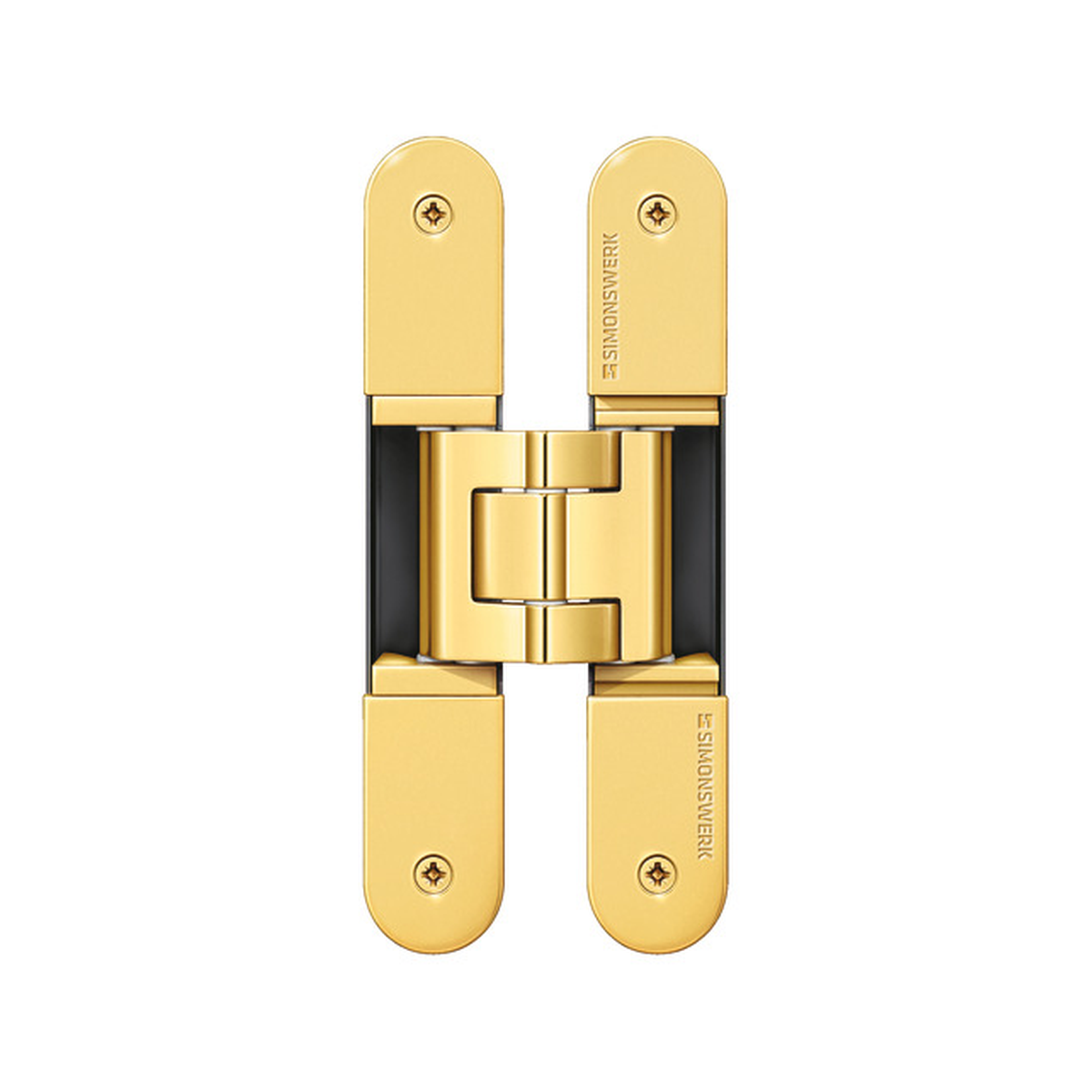 SIMONSWERK TECTUS TE527 3D concealed hinge - Polished Brass (SW 030) | Hart Wholesale