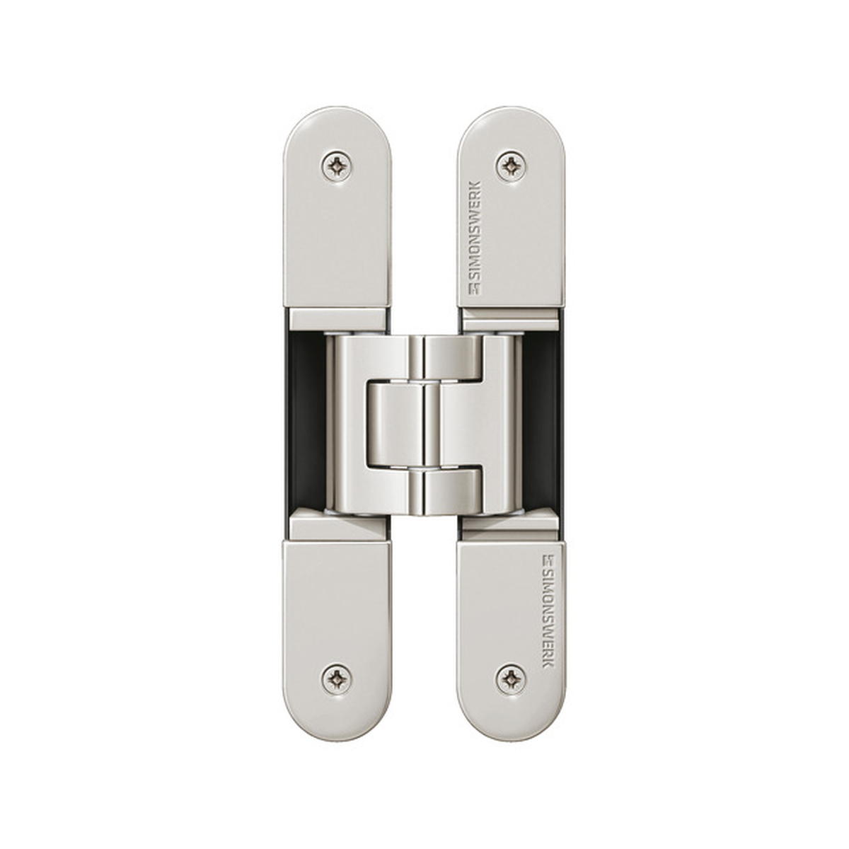 SIMONSWERK TECTUS TE527 3D concealed hinge - Polished Nickel (SW 038) | Hart Wholesale