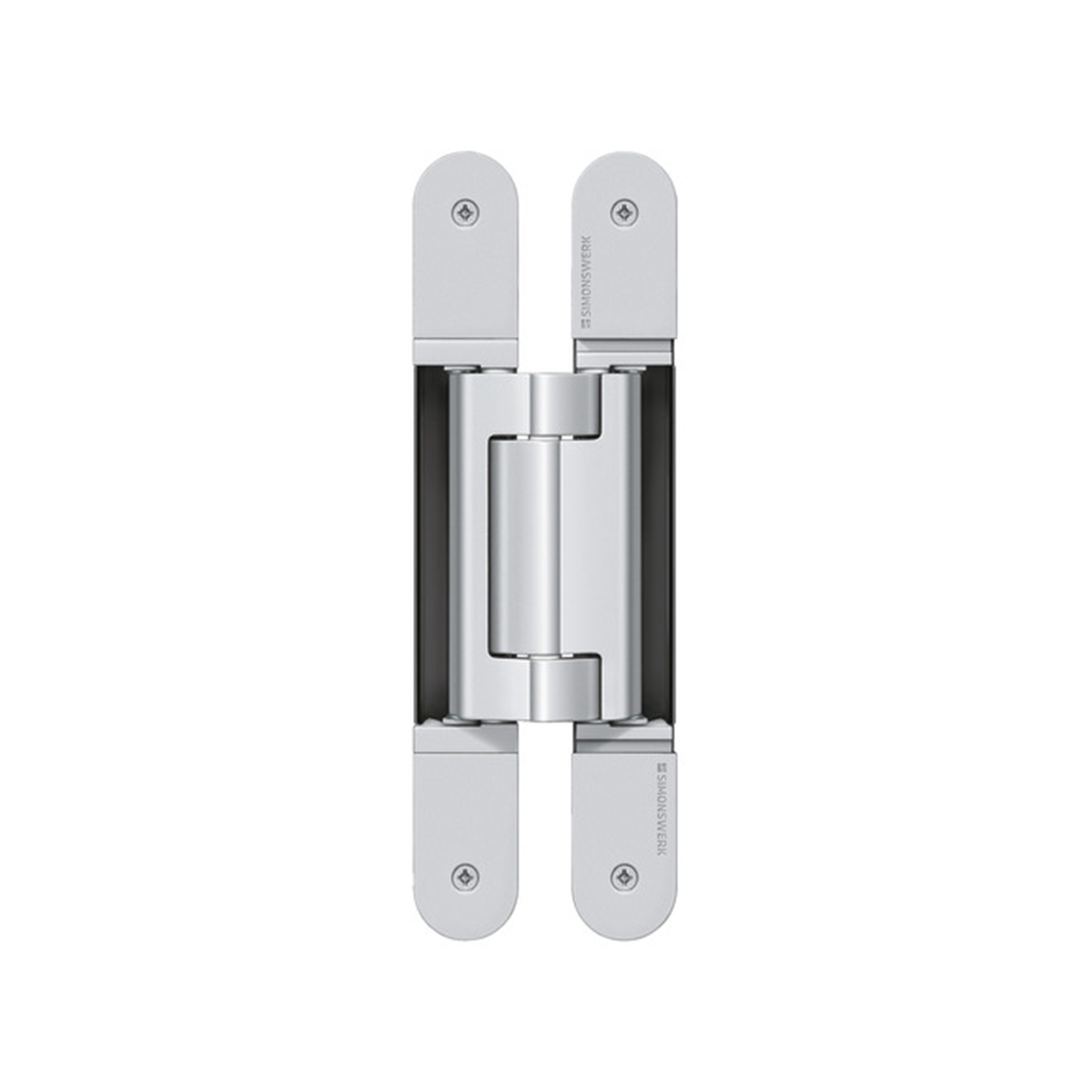 SIMONSWERK TECTUS TE640 3D actual model, shown in stainless steel look (SW126); selected product finish may differ
