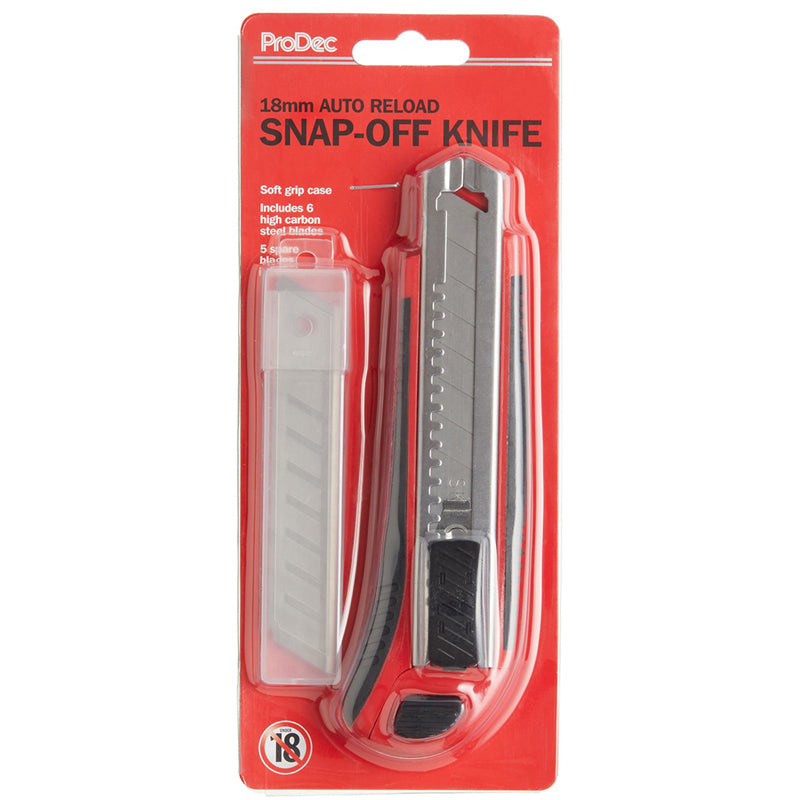 PRODEC DURAGRIP SNAP OFF KNIFE 18 – TOO026C