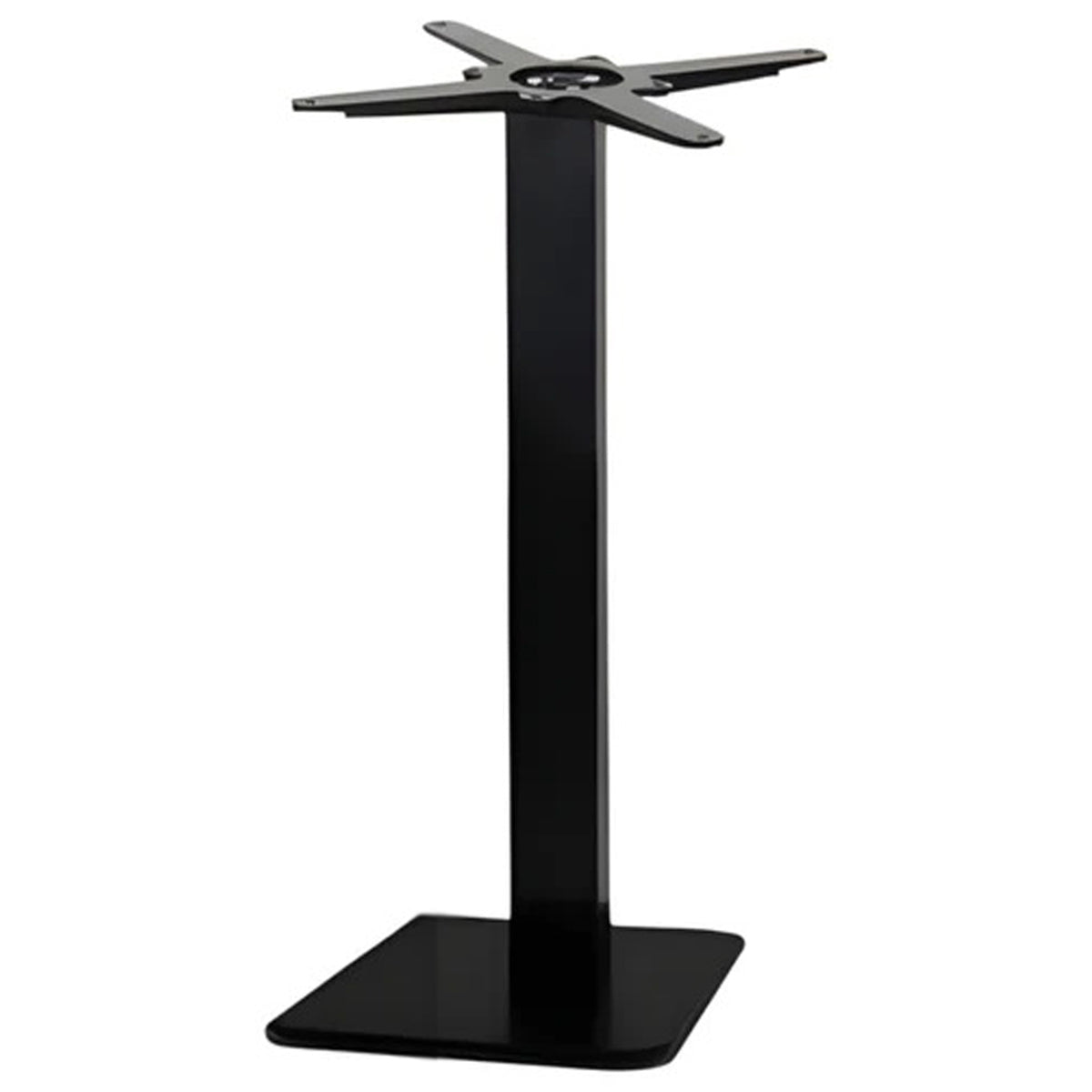 SOTRA SQUARE POSEUR COLUMN 1100 BLK by EUROFIT FURNITURE FITTINGS