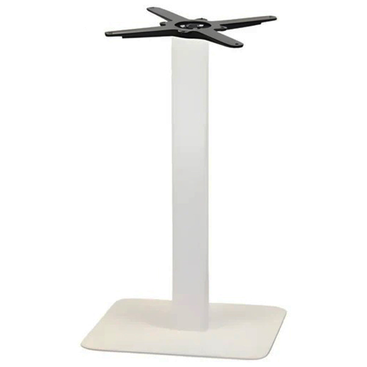 SOTRA SQUARE POSEUR COLUMN 1100 WHI by EUROFIT FURNITURE FITTINGS