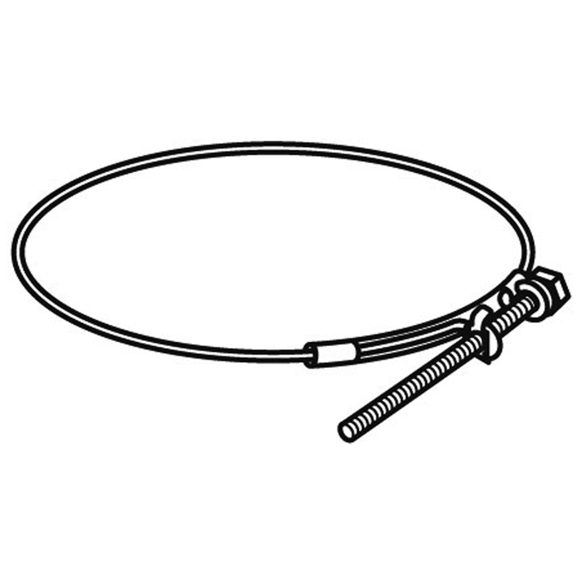 ALU DUCT CLIP EASIPIPE100 D100 – V127-4
